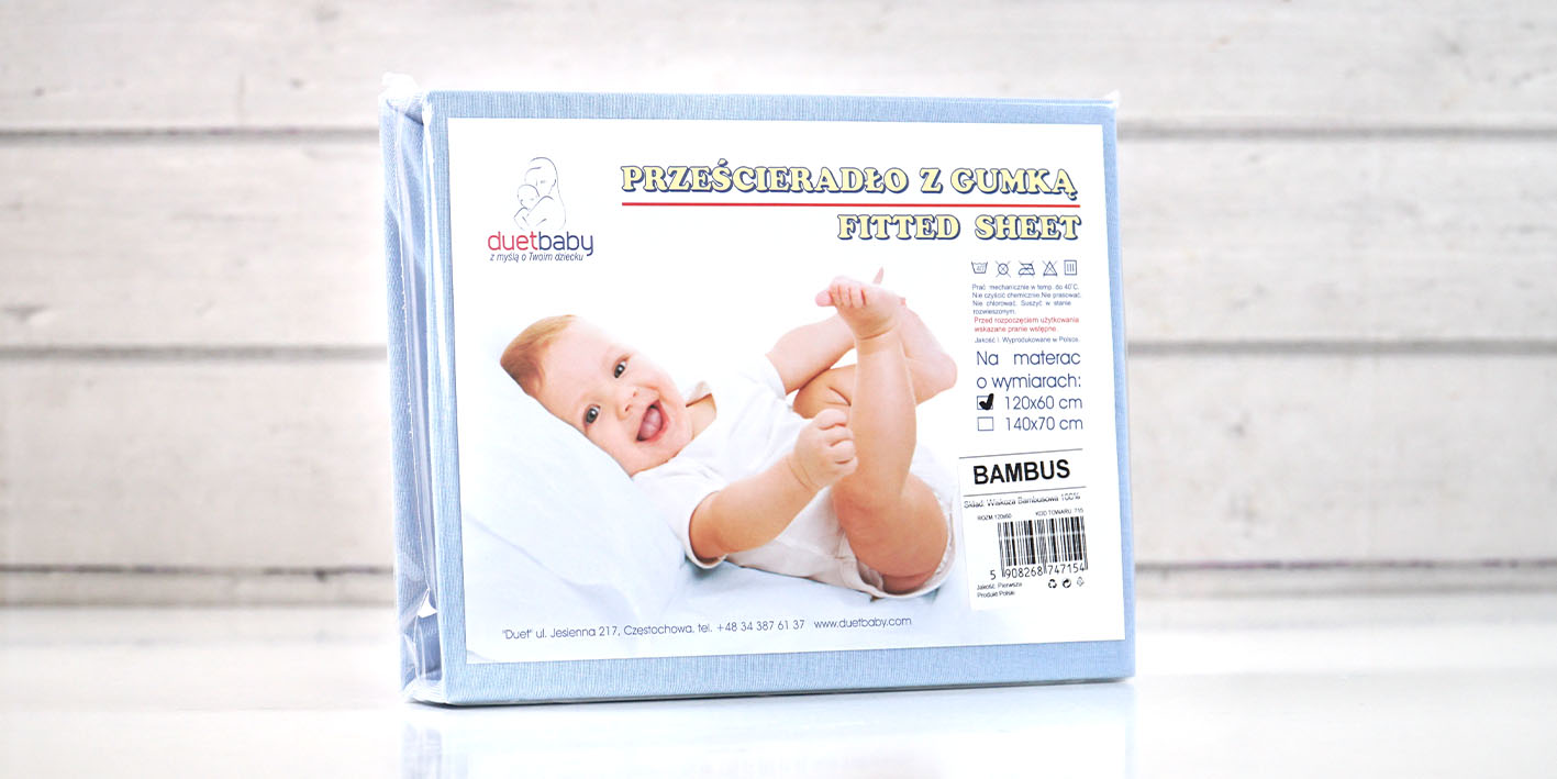 Prześcieradło bambusowe z gumką